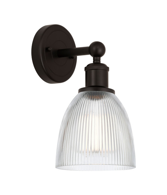 Sconces Single Glass by Innovations ( 405 | 616-1W-OB-G382 Edison ) 