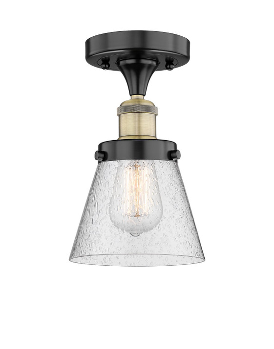 Semi-Flush Mts. Glass Down by Innovations ( 405 | 616-1F-BAB-G64 Edison ) 