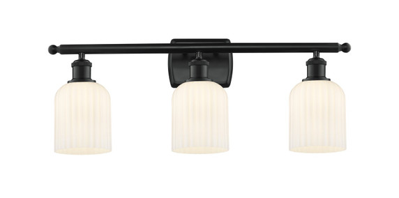 Bathroom Fixtures Three Lights by Innovations ( 405 | 516-3W-BK-G559-5GWH Ballston ) 