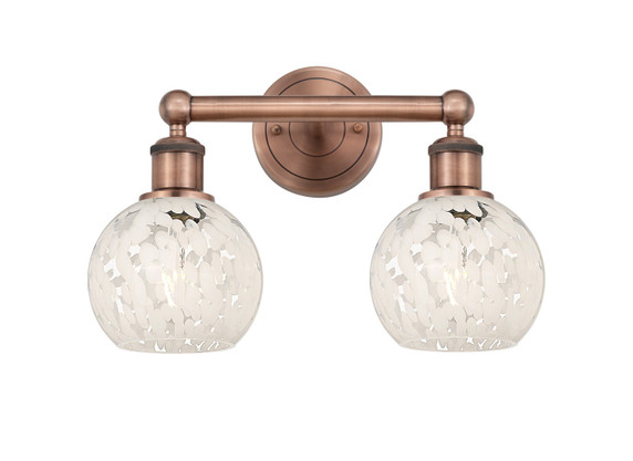 Bathroom Fixtures Two Lights by Innovations ( 405 | 616-2W-AC-G1216-6WM Edison ) 