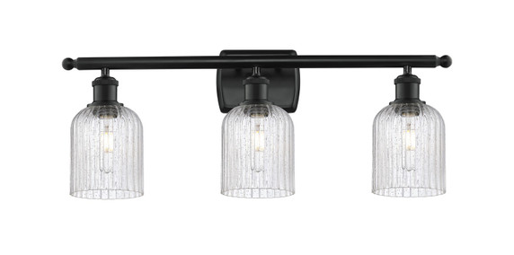 Bathroom Fixtures Three Lights by Innovations ( 405 | 516-3W-BK-G559-5SDY Ballston ) 