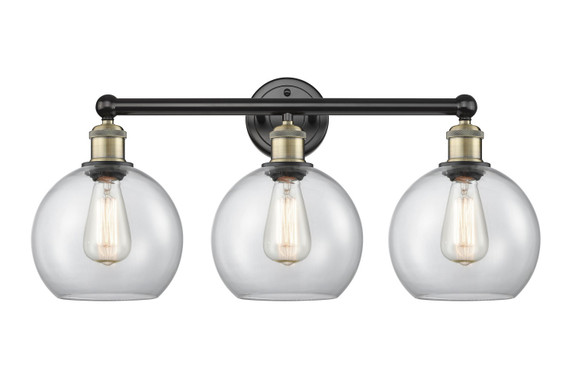 Bathroom Fixtures Three Lights by Innovations ( 405 | 616-3W-BAB-G122-8 Edison ) 