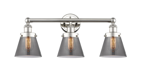 Bathroom Fixtures Three Lights by Innovations ( 405 | 616-3W-PN-G63 Edison ) 