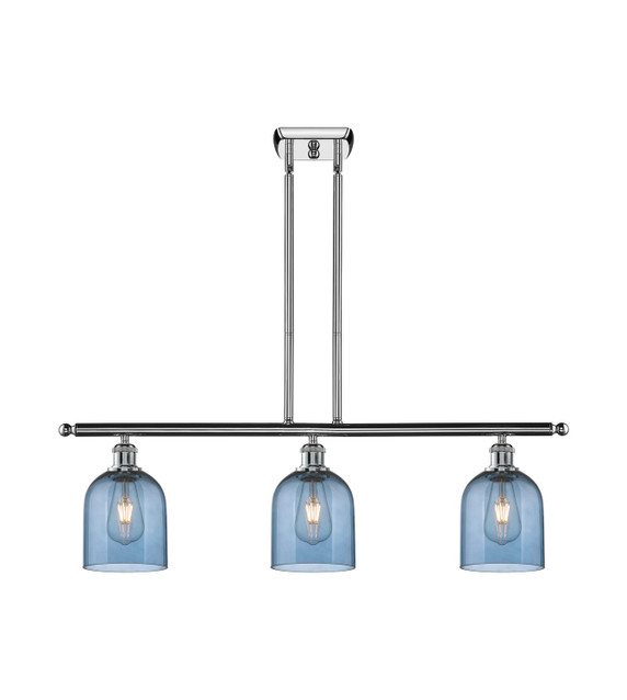 Linear/Island 3 Light Bar by Innovations ( 405 | 516-3I-PC-G558-6BL Ballston ) 