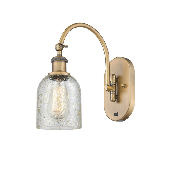 Sconces Single Glass by Innovations ( 405 | 518-1W-BB-G259-LED Ballston ) 