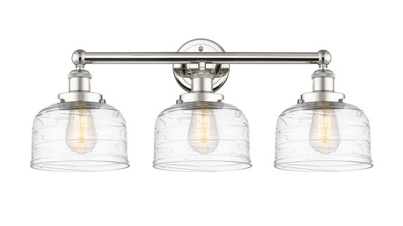 Bathroom Fixtures Three Lights by Innovations ( 405 | 616-3W-PN-G713 Edison ) 