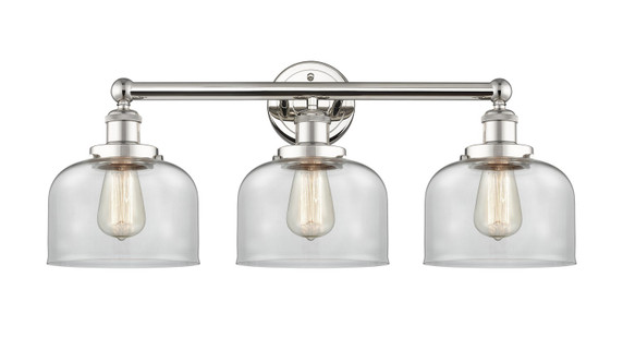 Bathroom Fixtures Three Lights by Innovations ( 405 | 616-3W-PN-G72 Edison ) 