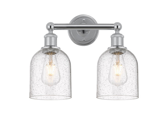 Bathroom Fixtures Two Lights by Innovations ( 405 | 616-2W-PC-G558-6SDY Edison ) 