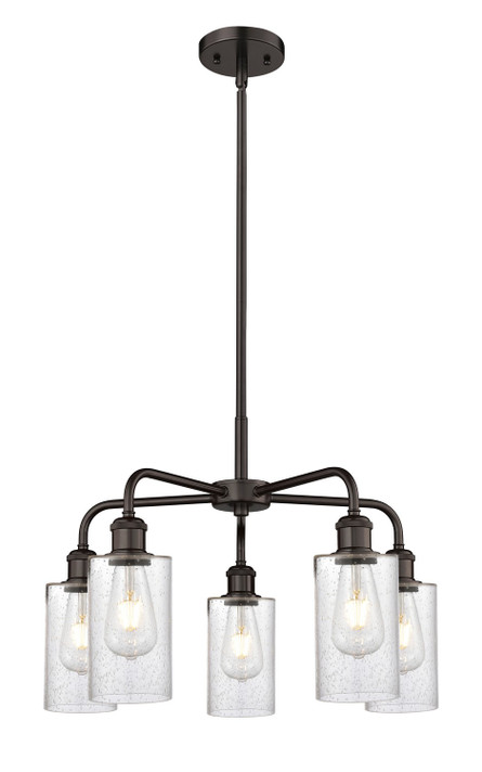 Mid. Chandeliers Glass Down by Innovations ( 405 | 516-5CR-OB-G804 Ballston ) 