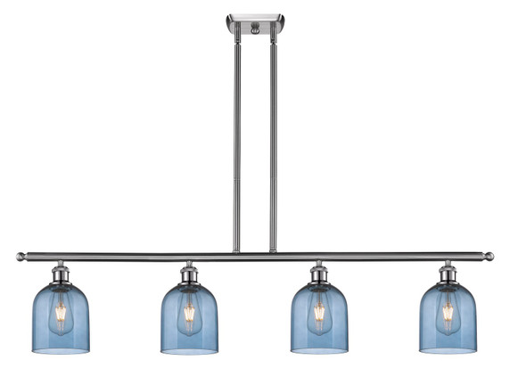 Linear/Island 4 Light + by Innovations ( 405 | 516-4I-SN-G558-6BL Ballston ) 