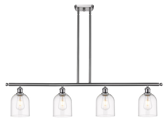 Linear/Island 4 Light + by Innovations ( 405 | 516-4I-SN-G558-6CL Ballston ) 