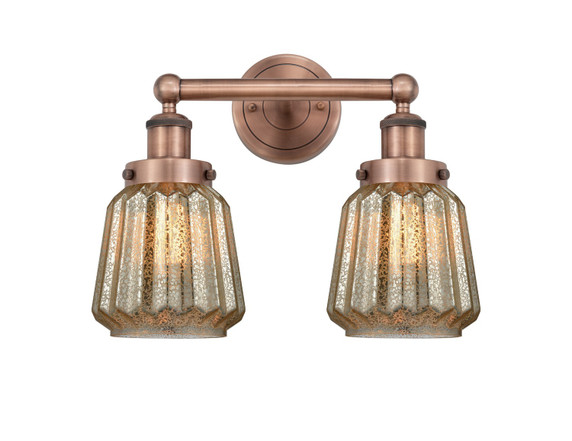 Bathroom Fixtures Two Lights by Innovations ( 405 | 616-2W-AC-G146 Edison ) 