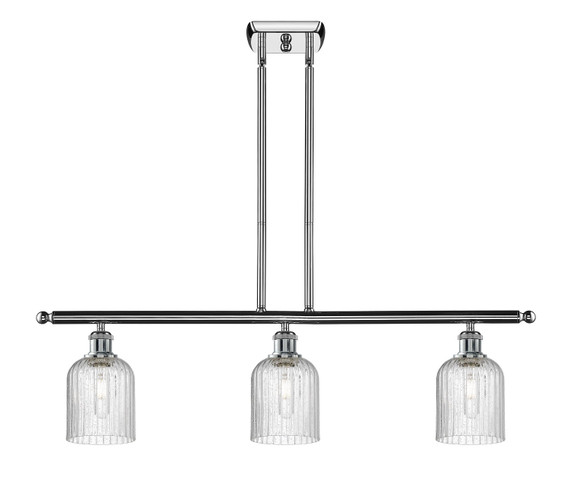 Linear/Island 3 Light Bar by Innovations ( 405 | 516-3I-PC-G559-5SDY Ballston ) 
