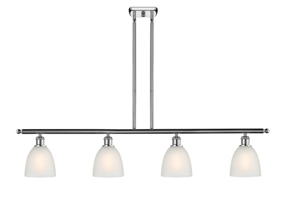 Linear/Island 4 Light + by Innovations ( 405 | 516-4I-PC-G381-LED Ballston ) 