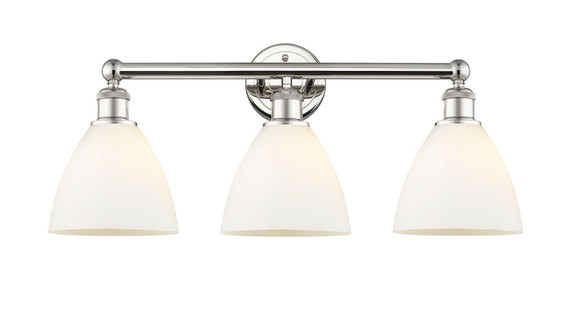 Bathroom Fixtures Three Lights by Innovations ( 405 | 616-3W-PN-GBD-751 Edison ) 