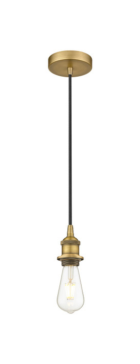 Mini Pendants Exposed Lamps by Innovations ( 405 | 616-1P-BB Edison ) 
