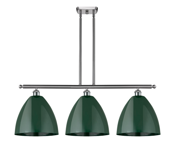 Linear/Island 3 Light Bar by Innovations ( 405 | 516-3I-SN-MBD-12-GR Ballston ) 