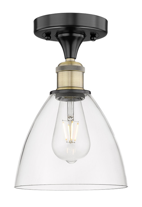 Semi-Flush Mts. Glass Down by Innovations ( 405 | 616-1F-BAB-GBD-752 Edison ) 