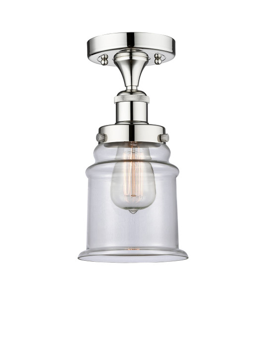 Semi-Flush Mts. Glass Down by Innovations ( 405 | 616-1F-PC-G182 Edison ) 