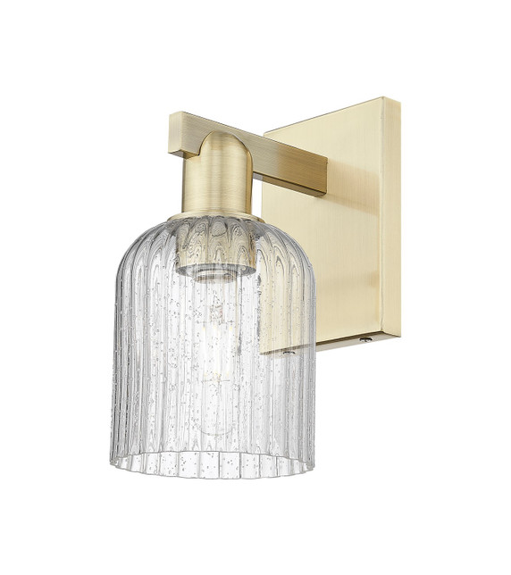 Sconces Single Glass by Innovations ( 405 | 716-1W-AB-G559-5SDY Arcadia ) 