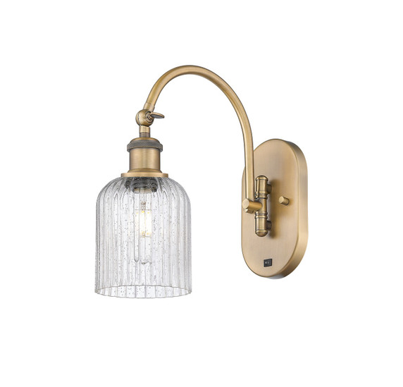 Sconces Single Glass by Innovations ( 405 | 518-1W-BB-G559-5SDY Ballston ) 