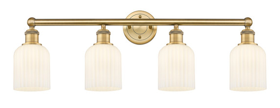 Bathroom Fixtures Four Lights by Innovations ( 405 | 616-4W-BB-G559-5GWH Edison ) 
