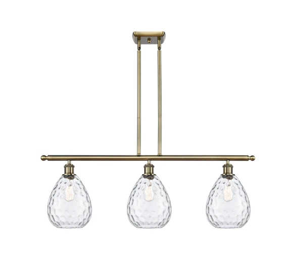Linear/Island 3 Light Bar by Innovations ( 405 | 516-3I-AB-G372-LED Ballston ) 