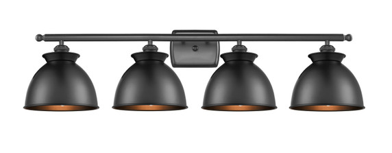 Bathroom Fixtures Four Lights by Innovations ( 405 | 516-4W-BK-M14-BK Ballston ) 