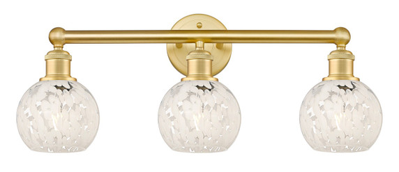Bathroom Fixtures Three Lights by Innovations ( 405 | 616-3W-SG-G1216-6WM Edison ) 