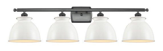 Bathroom Fixtures Four Lights by Innovations ( 405 | 516-4W-BK-M14-W Ballston ) 