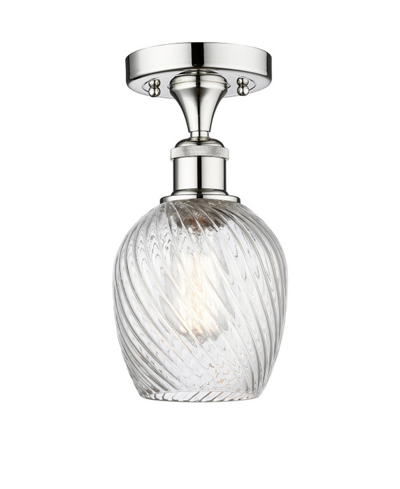 Semi-Flush Mts. Glass Down by Innovations ( 405 | 616-1F-PC-G292 Edison ) 