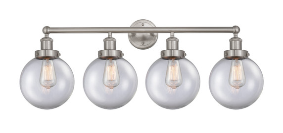 Bathroom Fixtures Four Lights by Innovations ( 405 | 616-4W-SN-G202-8 Edison ) 
