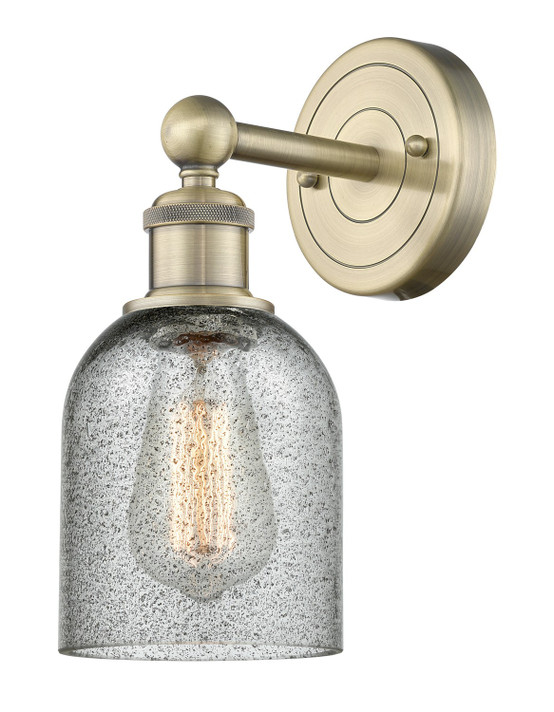 Sconces Single Glass by Innovations ( 405 | 616-1W-AB-G257 Edison ) 