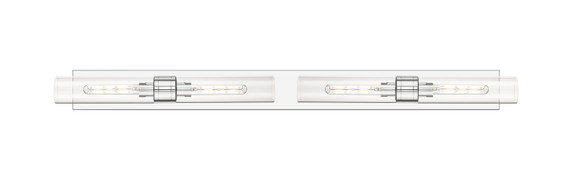 Bathroom Fixtures Cylindrical / Linear by Innovations ( 405 | 617L-4W-PC-G617-11CL Downtown Urban ) 