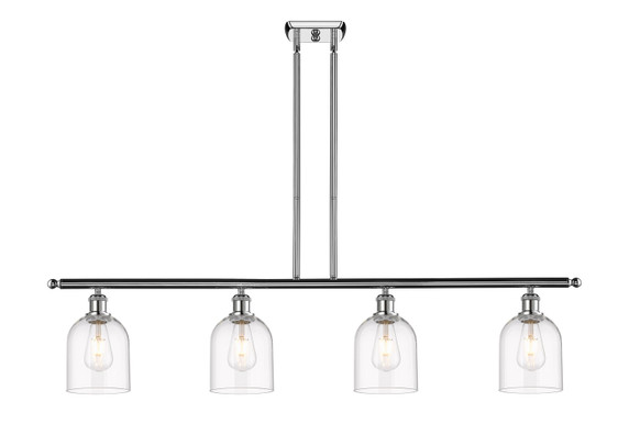 Linear/Island 4 Light + by Innovations ( 405 | 516-4I-PC-G558-6CL Ballston ) 