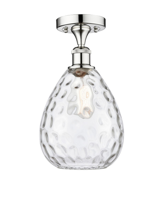 Semi-Flush Mts. Glass Down by Innovations ( 405 | 616-1F-PC-G372 Edison ) 