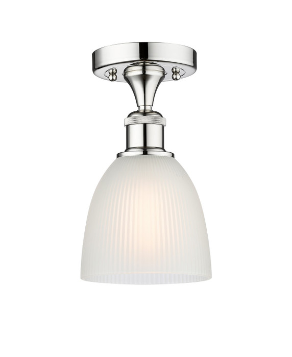 Semi-Flush Mts. Glass Down by Innovations ( 405 | 616-1F-PC-G381 Edison ) 