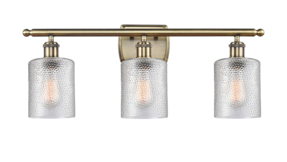Bathroom Fixtures Three Lights by Innovations ( 405 | 516-3W-AB-G112-LED Ballston ) 