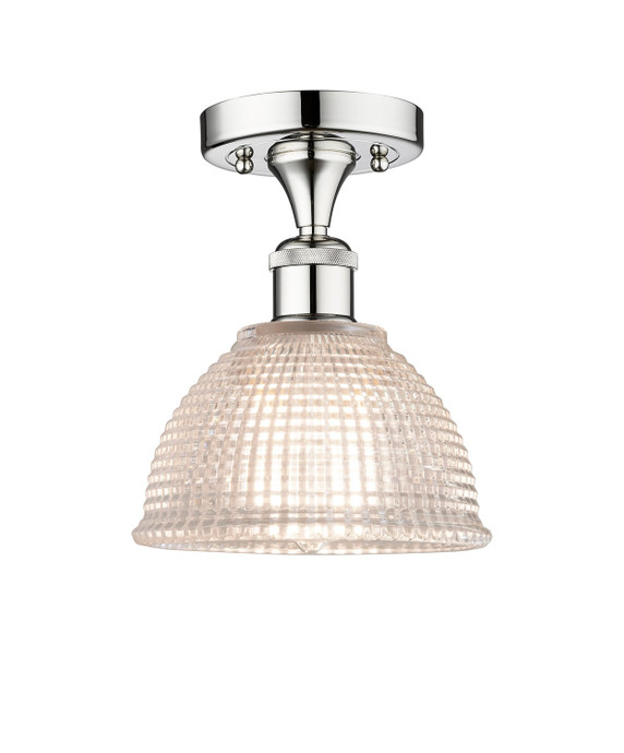 Semi-Flush Mts. Glass Down by Innovations ( 405 | 616-1F-PC-G422 Edison ) 