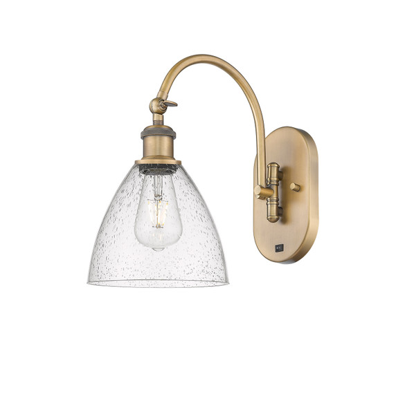 Sconces Single Glass by Innovations ( 405 | 518-1W-BB-GBD-754 Ballston ) 