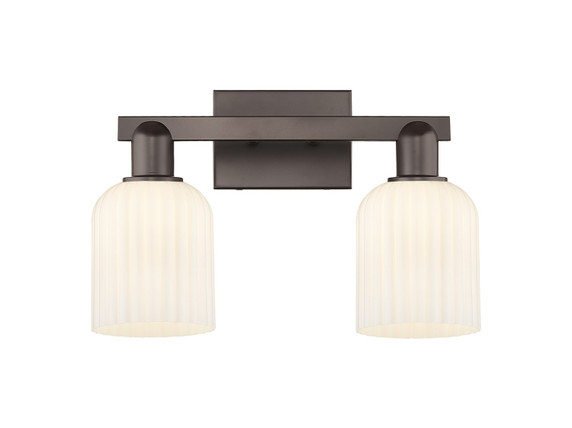 Bathroom Fixtures Two Lights by Innovations ( 405 | 716-2W-OB-G559-5GWH Arcadia ) 