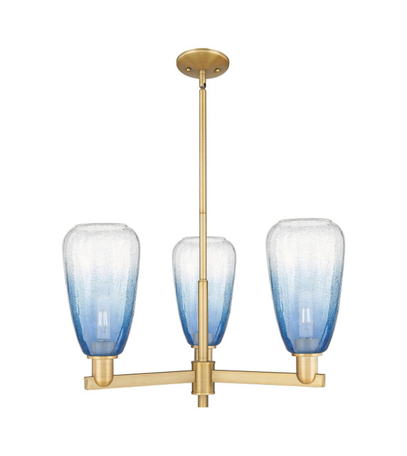 Mid. Chandeliers Glass Up by Innovations ( 405 | 716-3CR-BB-G480-6SB Arcadia ) 