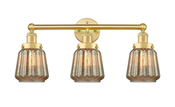 Bathroom Fixtures Three Lights by Innovations ( 405 | 616-3W-SG-G146 Edison ) 