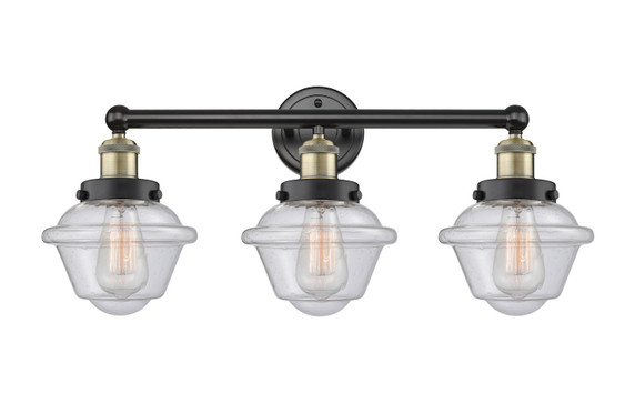Bathroom Fixtures Three Lights by Innovations ( 405 | 616-3W-BAB-G534 Edison ) 