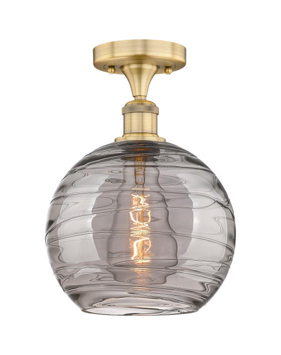 Semi-Flush Mts. Glass Down by Innovations ( 405 | 616-1F-BB-G1213-10SM Edison ) 
