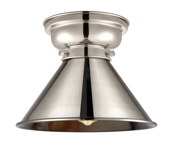 Flush Mounts Metal Shade by Innovations ( 405 | 623-1F-PN-M10-PN Franklin Restoration ) 