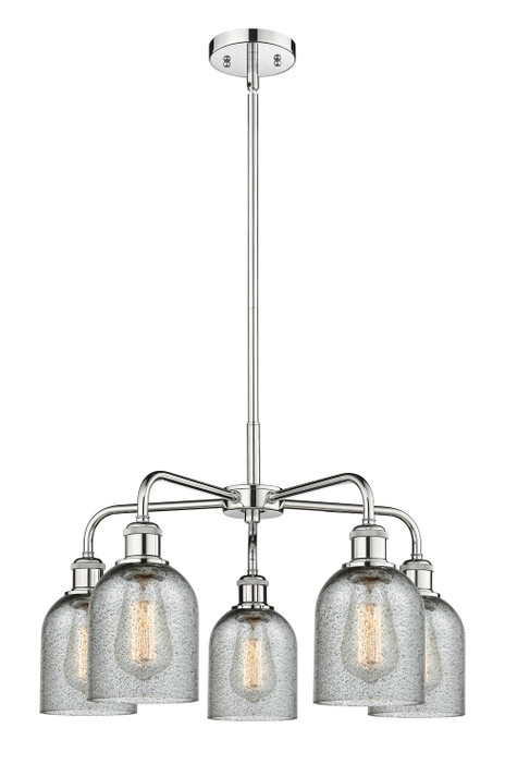 Mid. Chandeliers Glass Down by Innovations ( 405 | 516-5CR-PC-G257 Ballston ) 