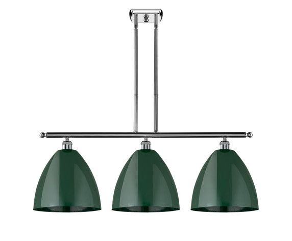 Linear/Island 3 Light Bar by Innovations ( 405 | 516-3I-PC-MBD-12-GR Ballston ) 
