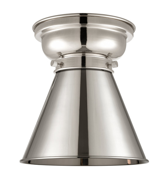 Flush Mounts Metal Shade by Innovations ( 405 | 623-1F-PN-M13-PN-LED Franklin Restoration ) 