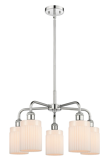 Mid. Chandeliers Glass Down by Innovations ( 405 | 516-5CR-PC-G341 Ballston ) 
